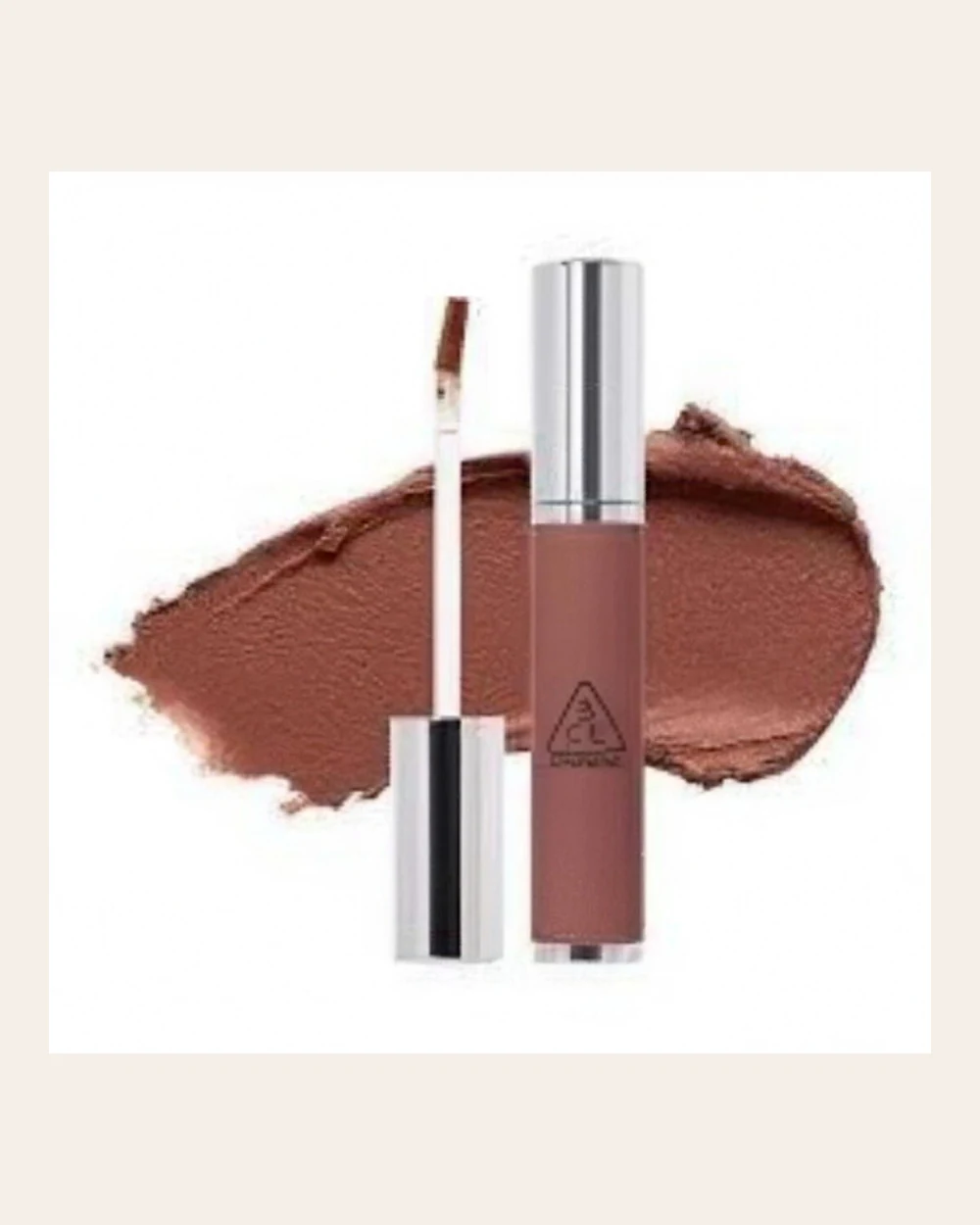 3CE Hazy Lip Clay — Warm Brownie